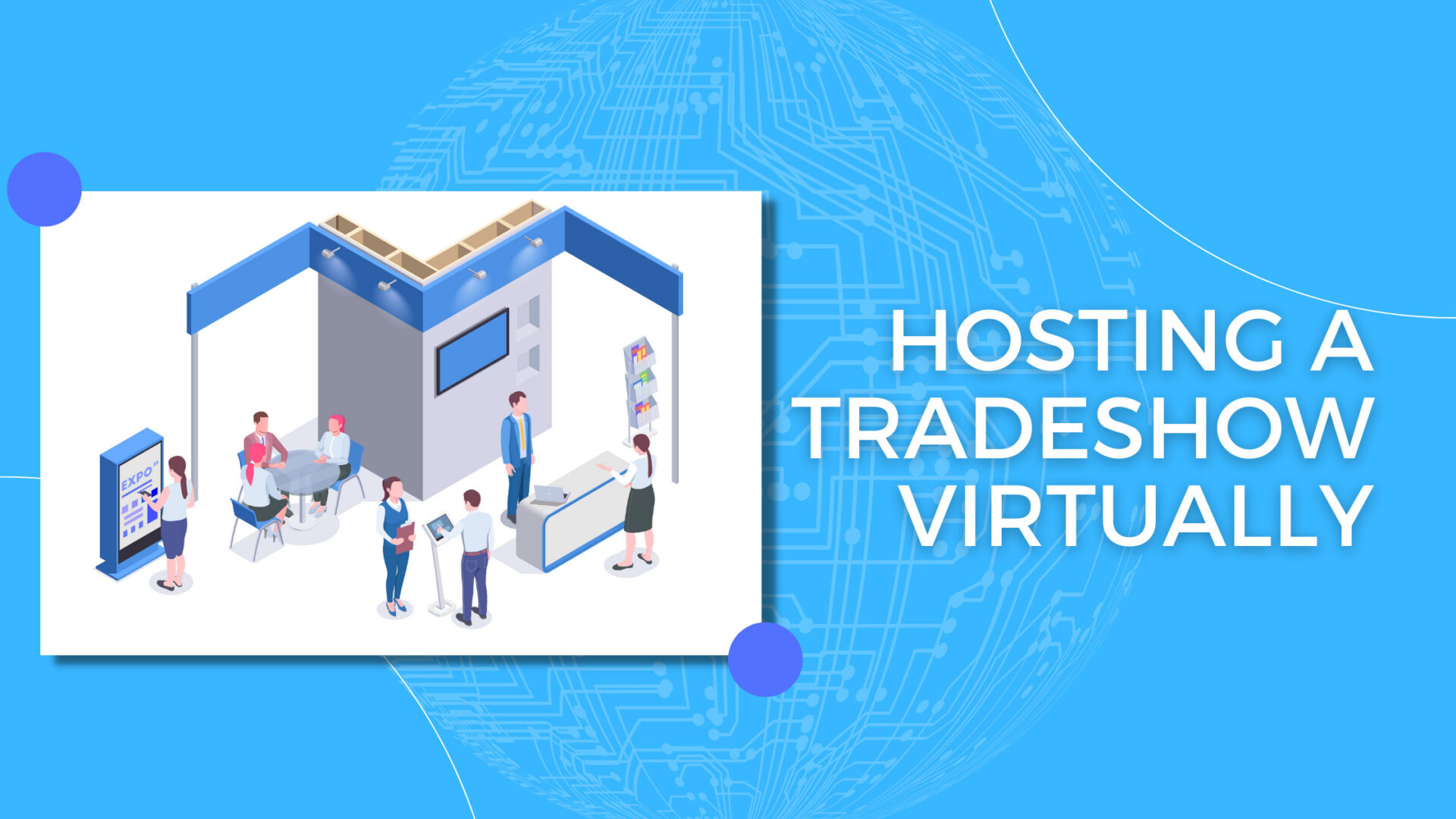 virtual booth image : hosting a trade show virtually